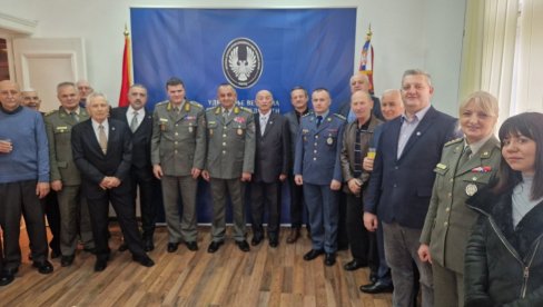 NEGOVANJE TRADICIJE: Udruženje veterana organa bezbednosti i vojne policije Srbije obeležilo je svoju krsnu slavu