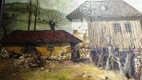MORAVSKE KUĆE KAO MOTIV: Otvorena izložba Miodraga Anđelkovića Đeleta u paraćinskom muzeju (FOTO)
