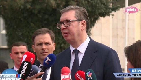 VUČIĆ O ZAHTEVU VJOSE OSMANI: To je ta vrsta pristupa u kojem svaki put mora da se vrši žestok pritisak na Srbiju