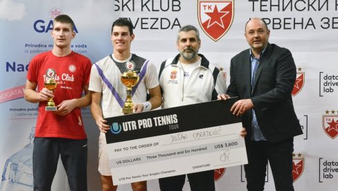 OBRADOVIĆU ŠAMPIONSKA TITULA: Pro turnir u Pančevu u organizaciji TK Crvena zvezda