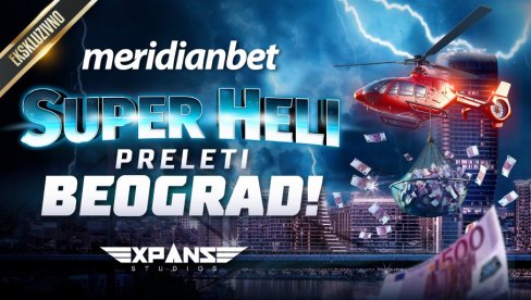 IGRA KOJA OSTAVLJA BEZ DAHA: Preuzmi kontrolu nad ovim helikopterom i poleti do nebeskih dobitaka!