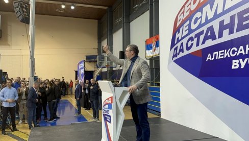 ZNAJU DA SU LAGALI Vučić: I opozicija zna da nije bilo krađe na izborima
