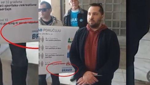 POGLEDAJTE KAKO IZGLEDA PROFESIONALNI DEMONSTRANT: Đilasovska opozicija po prvi put uvela pojam (VIDEO)