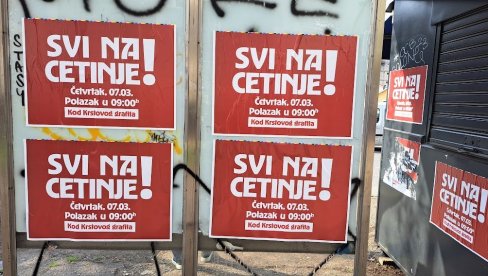 REVOLTIRANI ANDRIJINIM GREHOVIMA: Komite, perjanici i drugi sledbenici bivšeg DPS režima na Cetinju zbog Mandića REVOLTIRANI ANDRIJINIM GREHOVIMA: Komite, perjanici i drugi sledbenici bivšeg DPS režima na Cetinju zbog Mandića