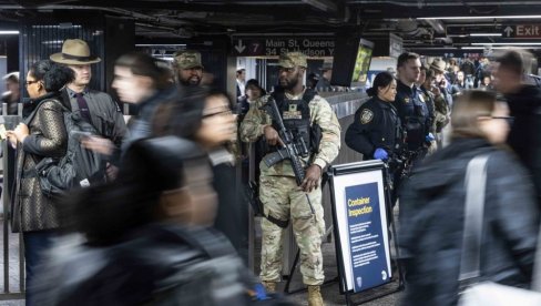 NJUJORK POSLAO VOJSKU U METRO: Nacionalna garda nema ovlašćenje da hapsi ljude (FOTO)