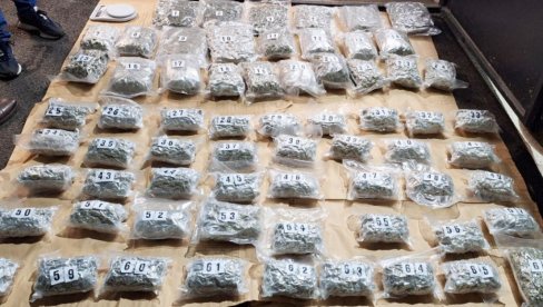 REALIZOVANO 35 ZAPLENA: Na području PU Kraljevo u februaru zaplenjeno 29 kilograma droge