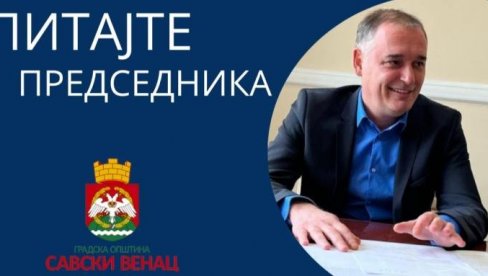 РАЗГОВОР СА ГРАЂАНИМА: Председник општине Савски венац у посети месним заједницама