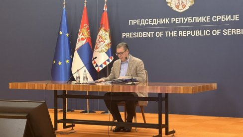 VUČIĆ: Kažu uveli sankcije Kurtiju, a na apsolutno svim forumima su učestvovali ti kojima su uveli sankcije