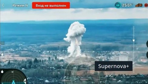 PEČUKRA VISINE JEDNOG KILOMETRA: Na položaje ukrajinske vojske prvi put stigle ubitačne termobarične bombe ODAB-1500 (VIDEO)