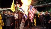 ZAPALJENA AMERIČKA ZASTAVA: Protest u Teheranu - Iran će kazniti agresora (FOTO/VIDEO)