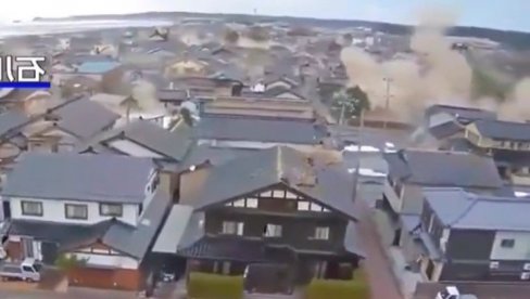 TRESAO SE CEO GRAD: Jezivi snimci trenutka udara snažnog zemljotresa (VIDEO)
