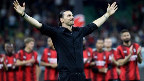 ZAKAZAN SPEKTAKL: Zlatan Ibrahimović pleše poslednji ples protiv orlova