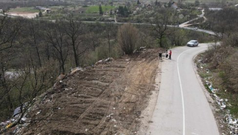 OVO JE DEPONIJA GDE SU NAVODNO BACILI DANKINO TELO: Osumnjičeni uhapšeni, policija blokirala prilaz