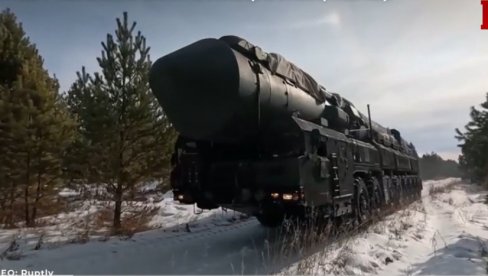 RUSKA VEŽBA: Vežbe sa raketnim sistemom Jars održavaju se u Irkutskoj oblasti Rusije (VIDEO)