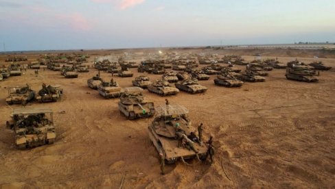 ИЗРАЕЛСКА ВОЈСКА: Најавила ширење војних операција и освајање додатних територија у Гази