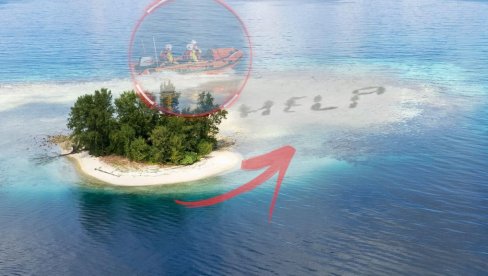 SPASILA IH PORUKA NA PLAŽI: Nasukali se na pusto ostrvo - danima bili zarobljeni (VIDEO)