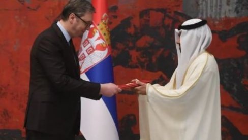 OSEĆAJTE SE U BEOGRADU KAKO KOD SVOJE KUĆE! Vučić primio akreditivna pisma novog ambasadora Ujedinjenih Arapskih Emirata (FOTO)