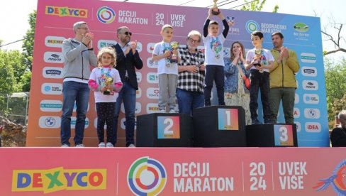 KONSTANTIN JE NAJBRŽI: U ZOO vrtu održan tradicionalni Dečiji maraton