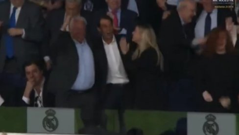 NADAL U EKSTAZI, A BODIROGA... Ludnica na Bernabeuu posle odlučujućeg gola Real Madrida (VIDEO)
