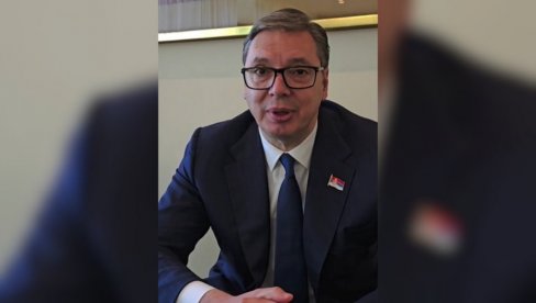 SNAŽNA PORUKA VUČIĆA IZ NJUJORKA: Naša borba nikada neće prestati... Pobediće Srbija! (VIDEO)