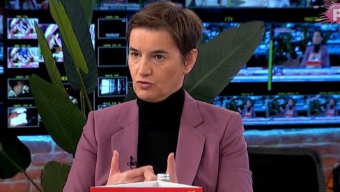 MI SMO USRED JEDNE OLUJE Brnabićeva o pritiscima na našu zemlju -  Različiti vetrovi sa svih strana udaraju po Srbiji