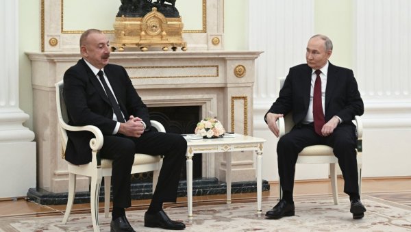 ЗАЈЕДНИЧКИ ПЛАНОВИ МОСКВЕ И БАКУА: Састали се Путин и Алијев