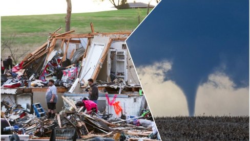 TORNADO SRAVNIO SA ZEMLJOM ZGRADE I KUĆE: Nekoliko povređenih u snažnim olujama, a stručnjaci upozoravaju da će biti još gore (FOTO/VIDEO)