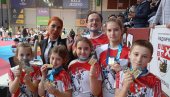 OSVOJILI 11 MEDALJA: Tekvondo klinci iz Zrenjanina briljirali na prestiž kupu