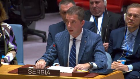 САВЕТ БЕЗБЕДНОСТИ УН О ШЕСТОМЕСЕЧНОМ ИЗВЕШТАЈУ О КОСОВУ И МЕТОХИЈИ: Србију представља Марко Ђурић