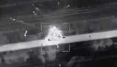 DIREKTAN POGODAK - LANCET SMRT ZA UKRAJINSKU OPREMU: Ruski dron kamikaza uništio moćan ultra-retki ukrajinski radar Phoenix-1 (VIDEO)