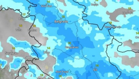 KADA PRESTAJE KIŠA: RHMZ objavio najnoviju prognozu - Ovo je vreme koje nas čeka narednih dana