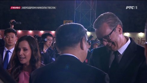SRDAČNO! Evo kako je izgledao susret Vučića i Si Đipinga