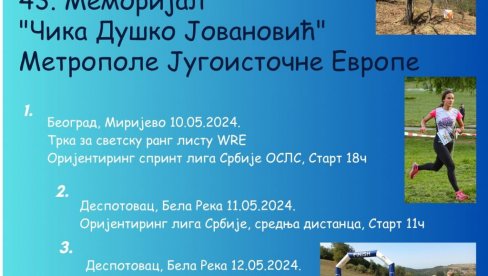 МЕЂУНАРОДНО ОРИЈЕНТИРИНГ ТАКМИЧЕЊЕ: У суботу и недељу надомак Деспотовца