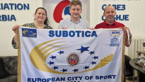 VELIKO PRIZNANJE I IZAZOV: Subotica proglašena Evropskim gradom sporta u 2024!