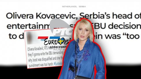 SVETSKI MEDIJI BRUJE: RTS traži obrazloženje od Evrovizije - kako je to moguće i šta se ZAISTA desilo