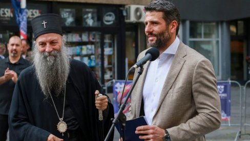 MORAMO DA ODBRANIMO TRADICIONALNE VREDNOSTI: Šapić i patrijarh Porfirije na beogradskim Danima porodice (FOTO)