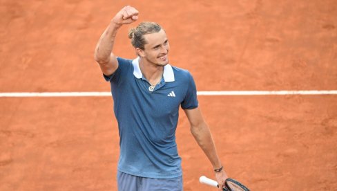 ZVEREV JE ELIMINISAO ČETRNAESTOSTRUKOG OSVAJAČA ROLAN GAROSA: Šampion Rima nastavlja da pobeđuje!