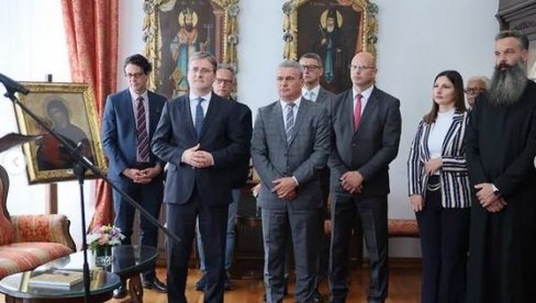 BOGATA ISTORIJA: Ministar Selaković prisustvovao otvaranju Muzeja hrama Vaznesenja Gospodnjeg u Čačku