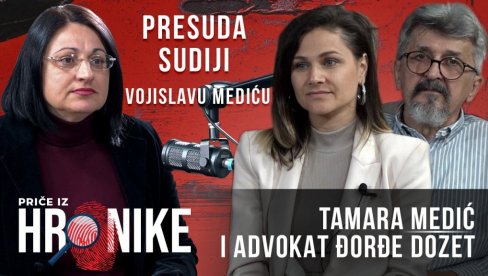 APSURDNA I NAMETNUTA PRESUDA Podkast Priče iz hronike: Đorđe Dozet i Tamara Medić o suđenju sudiji Vojislavu Mediću u Hrvatskoj (VIDEO)