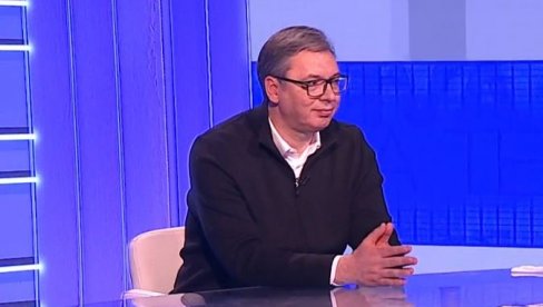VUČIĆ NA TV PRVA: Predsednik o svim važnim i aktuelnim temama