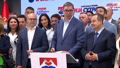 OPŠTINSKE LISTE SE JOŠ BROJE: VUČIĆ - Imamo većinu u 15 opština, za dve još nije sigurno