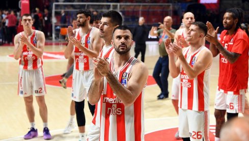 Košarkašima Zvezde uručen trofej šampiona Srbije