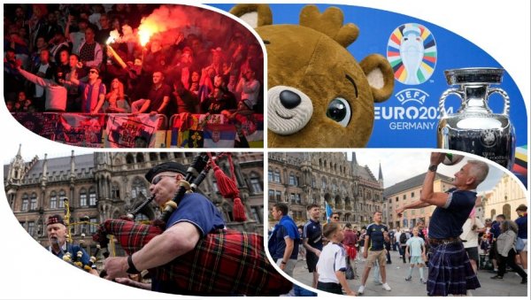 ЕУРО 2024 (1. дан): Почело је - бурно! Шкоти бесни на Немце, Немци шокирани због Русије, а Срби - весели
