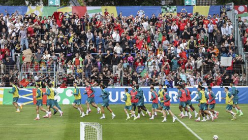 HAOS NA TRENINGU PORTUGALIJE: Nestvarne scene, Ronaldo i drugovi nisu znali šta ih je snašlo