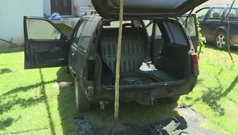 „НАМЕРНО ЈЕ ПАЛИО“ Српском повратнику запаљан аутобомил испред куће (ВИДЕО)