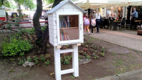 KUĆICA ZA KNJIGE: Besplatna biblioteka u centru Požarevca