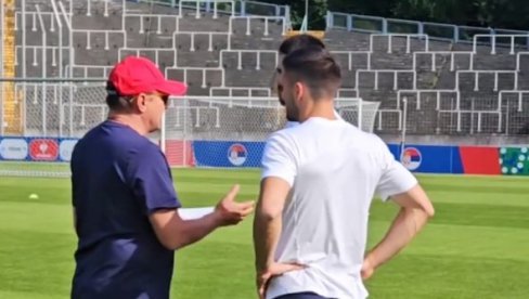 PIKSI I TADIĆ, LICEM U LICE: Evo šta se desilo na treningu fudbalske reprezentacije Srbije! (VIDEO)