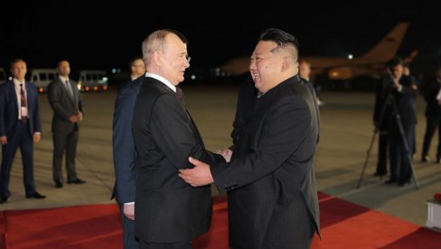 NAŠI ODNOSI SU OJAČALI Kim DŽong Un čestitao Dan Rusije: Putin je moj najbliži prijatelj