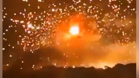 KUĆA NAM SE TRESLA KAO DA JE NEKO PUCAO NA NAS: Snažna eksplozija odjeknula u skladištu municije (VIDEO)