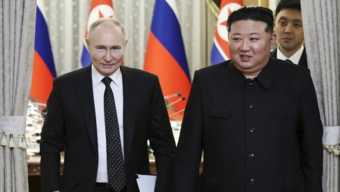 OPŠTA HISTERIJA: Zaharova o reakciji Zapada na Putinovu posetu Kimu